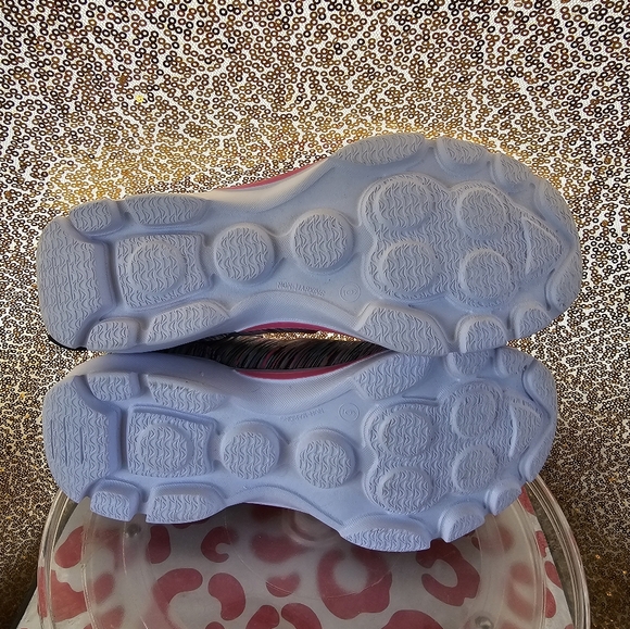 B AVIA Women Slip on Sneaker Shoes Multi Color Pink Black Blue Speckle Size 6 - Picture 9 of 10